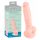 Medicinski - medicinski silikonski dildo (18cm) - prirodan