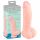 Medicinski - medicinski silikonski dildo (20cm) - prirodan