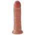 King Cock 8 dildo (20 cm) - tamno prirodna