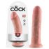 King Cock 8 dilda (20 cm) - prirodni