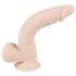 Nature Skin - realistični dildo sa postoljem - prirodni izgled (srednji)