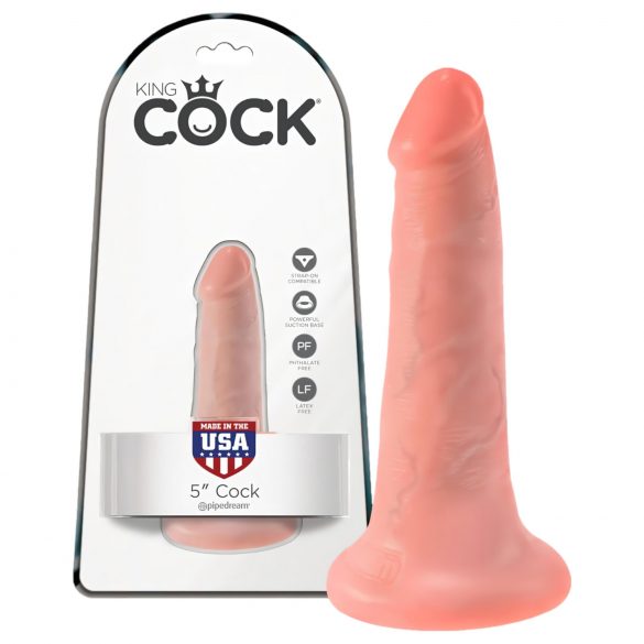 King Cock 5 dilda (13 cm) - prirodni