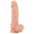 Realistixxx Giant XXL - realistično dildo (32 cm) - prirodna boja