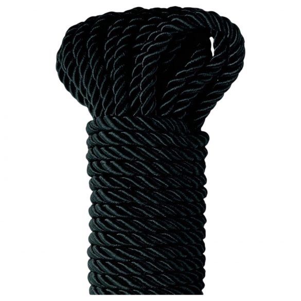 Fetish Silky Rope - Shibari konop - 10m (crni)