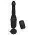 Analfantasy Ass Thruster - crni analni vibrator s potiskom