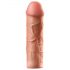 X-TENSION Mega 2 - realistični penis rukav (20,3 cm) - prirodni