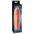 X-TENSION Mega 3 - realističan navlaka za penis (22,8cm) - prirodna boja