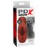 PDX Double Stroker - 2u1 realistični masturbator (smeđi)