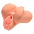 PDX Pick Your Pleasure Stroker - 2u1 realistični masturbator (prirodni)