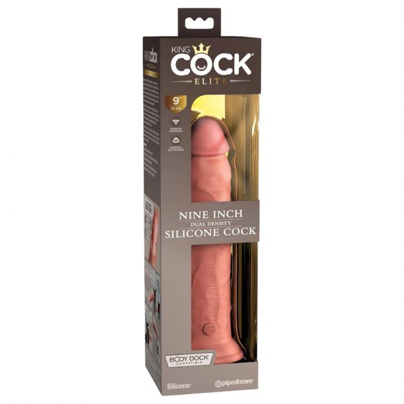 King Cock Elite 9 - realističan dildo (23 cm) - prirodan