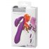 BeauMents Come2gether - vodootporni vibrator za par na baterije (ljubičasti)