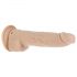 Naked Addiction Thrusting 9 - potisni vibrator - prirodni (23 cm)