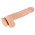 Natute Skin - dildo s kožom - 25 cm (prirodno)