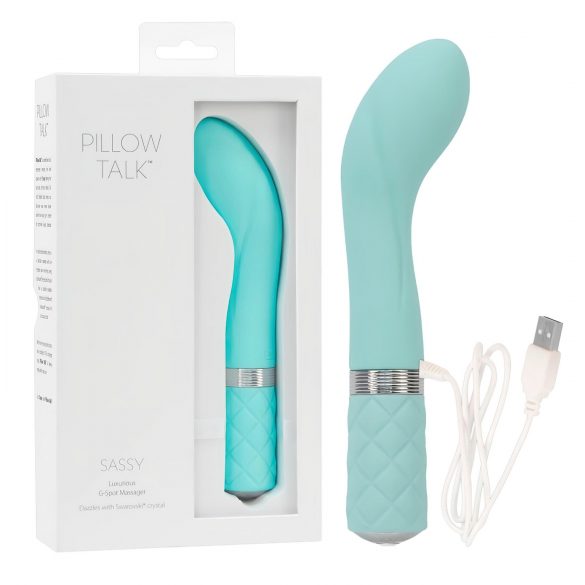 Pillow Talk Sassy - bežični vibrator G-točke (tirkizna)