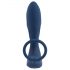 You2Toys Prostate Plug - radio analni vibrator s prstenom za penis (plavi)