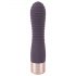 You2Toys Elegant Flexy - punjivi, naborani G-točka vibrator (tamnoljubičasti)