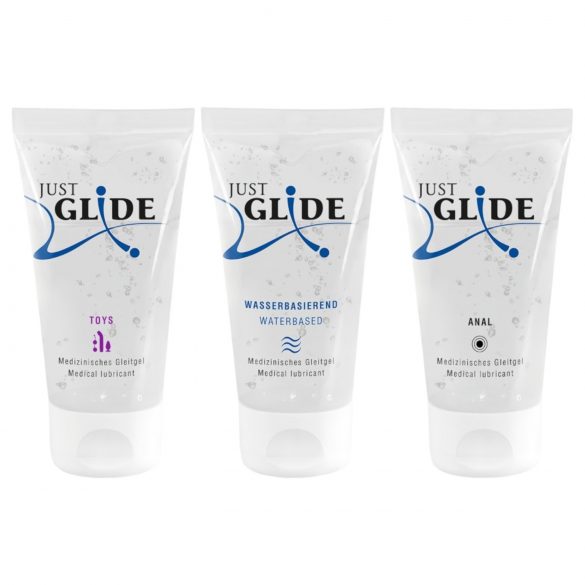 Just Glide lubrikant set (3x50ml)