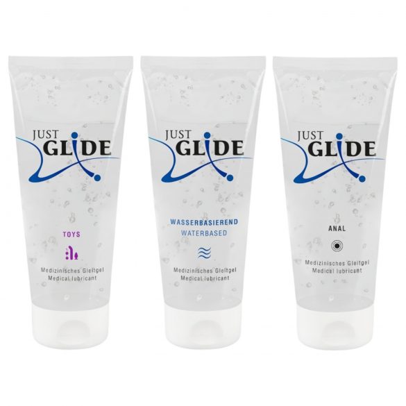 Just Glide lubrikant set (3x200ml)