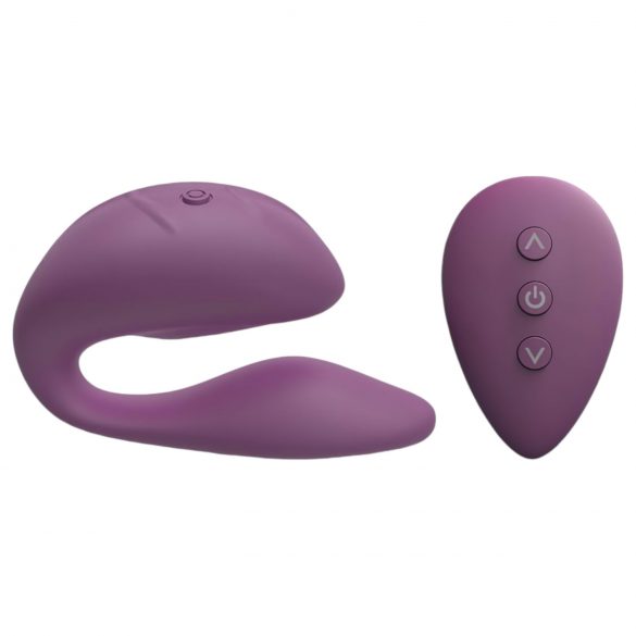 Cotoxo Cupid 2 - bežični parni vibrator s baterijom (ljubičasti)