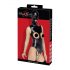 Bad Kitty - otvoreni body s maskom za glavu (crna)