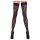 Cottelli Legwear - tajice s printom pantere (crne)