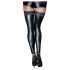 Noir - Lace Shiny Thigh Fix (crna)