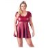 Cottelli Plus Size - A-kroj mini haljina (crvena) - XL