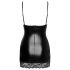 Noir - mini haljina s prozirnim stranama (crna)  - M