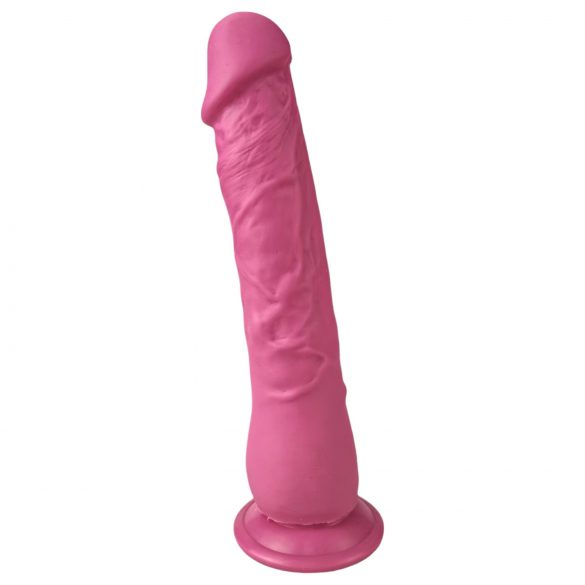 OgazR Optimus - realističan dildo s ljepljivim stopalima - 22 cm (roza)