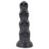 Toppedmonster - lubanja dildo - 22 cm (crna)