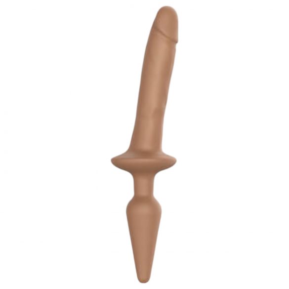 Strap-on-me Switch Realistic S - 2u1 silikonski dildo (prirodni)