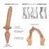 Strap-on-me Switch Realistic S - 2u1 silikonski dildo (prirodni)