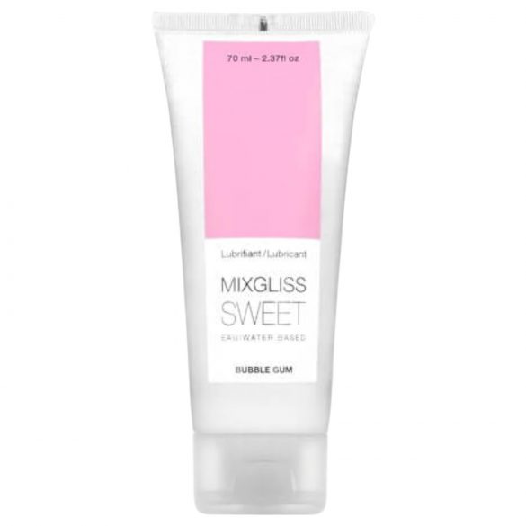 Mixgliss Sweet Bubble Gum - lubrikant na bazi vode - žvakaća guma (70ml)