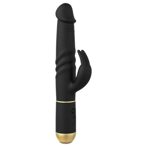 Dorcel Furious Rabbit 2.0 - vibrator za klitoris na baterije (crni)