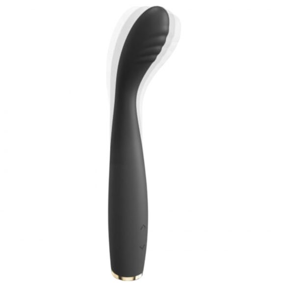 Dorcel G-slim - vibrator na baterije, G-točka (crni)