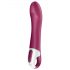 Satisfyer Big Heat - punjivi, grijaći G-točka vibrator (crveni)