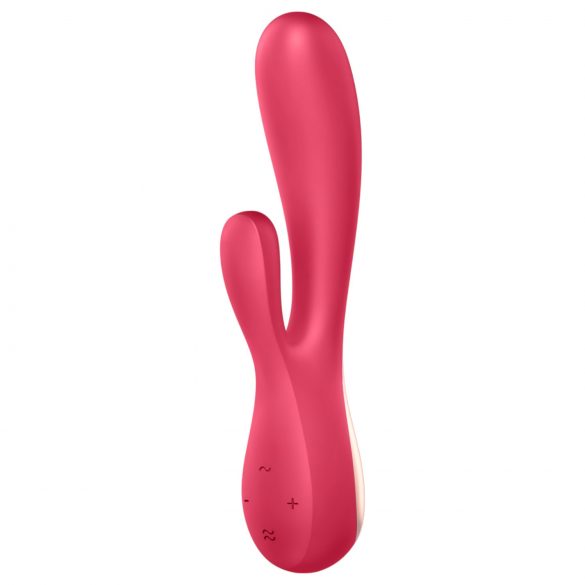 Satisfyer Mono Flex - pametan vodootporni vibrator (crveni)