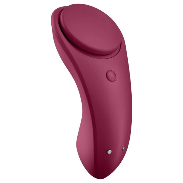 Satisfyer Sexy Secret - pametni vodootporni vibrirajući gaćice (crvena)