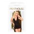 Penthouse Earth-shaker - haljina s naramenicama i tanga (crna) - M/L