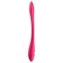 Satisfyer Elastic Joy - fleksibilni parni vibrator s akumulatorom (crveni)