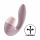 Satisfyer Supernova - punjivi, zračni 2-u-1 vibrator (ružičasti)