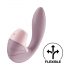 Satisfyer Supernova - punjivi, zračni 2-u-1 vibrator (ružičasti)