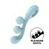 Satisfyer Tri Ball 2 - akumulatorski, multifunkcionalni vibrator (menta)