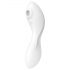 Satisfyer Curvy Trinity 5+ - pametni 2u1 vibrator (bijeli)