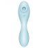 Satisfyer Curvy Trinity 5+ - pametan 2u1 vibrator (plavi)