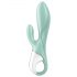 Satisfyer Air Pump Bunny 5 - pametna pumpajuća vibrator (menta)