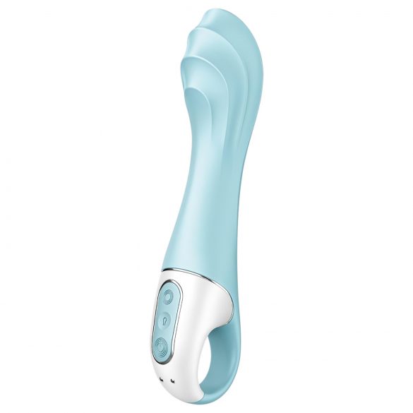 Satisfyer Air Pump Vibrator 5 - pametni pumpajući vibrator (plava)