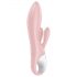 Satisfyer Air Pump Bunny 3 - napuhavajući vibrator (ružičasti)