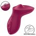 Satisfyer Exciterrr - rotacijski klitorisni vibrator s kuglicama (crveni)