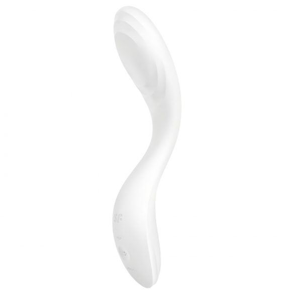 Satisfyer Rrrolling - punjivi G-točka vibrator s pokretnom kuglicom (bijeli)